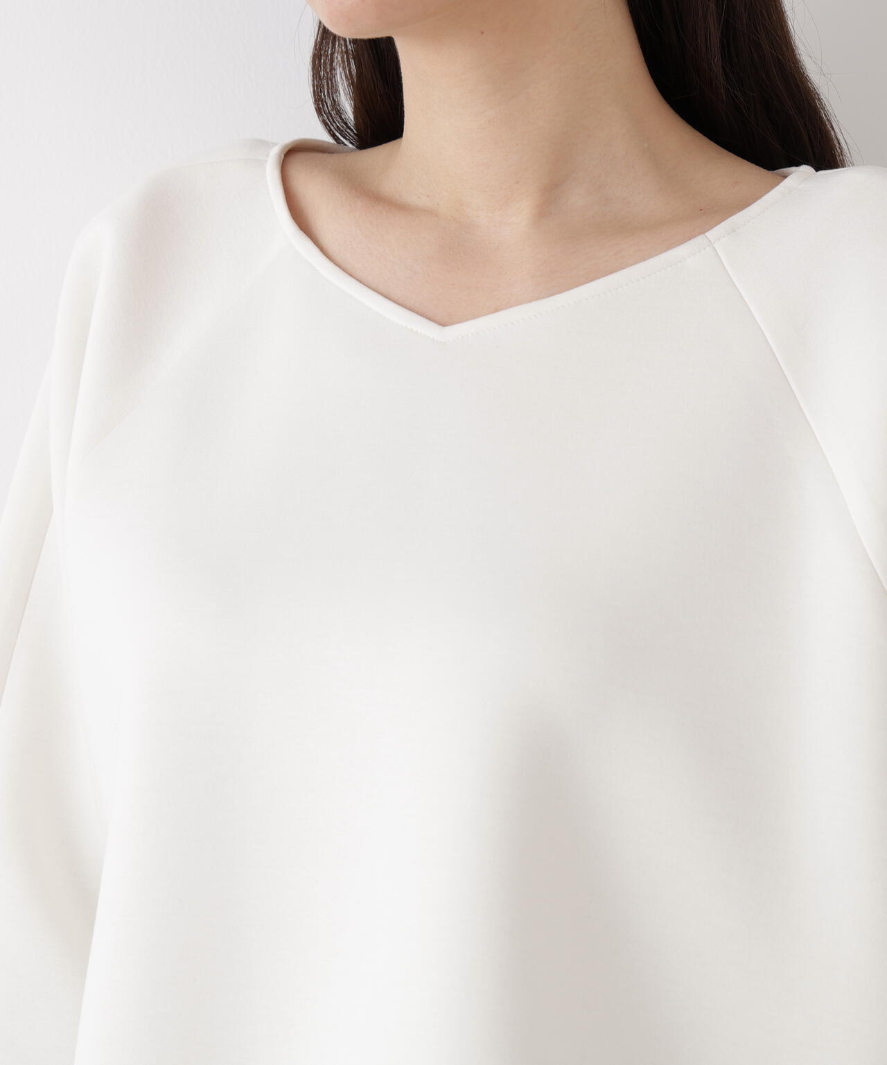 ギャザーヘムプルオーバー