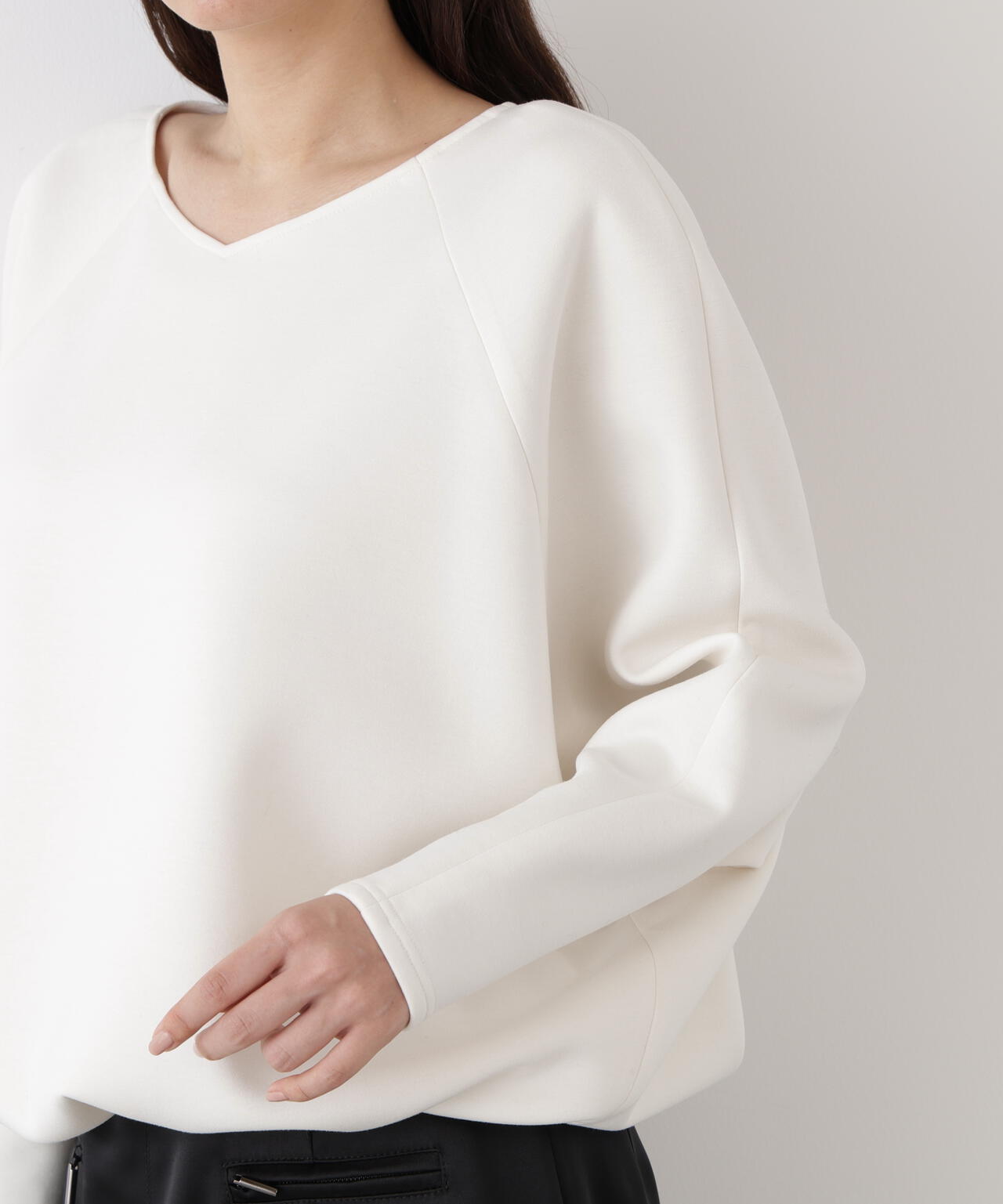 ギャザーヘムプルオーバー