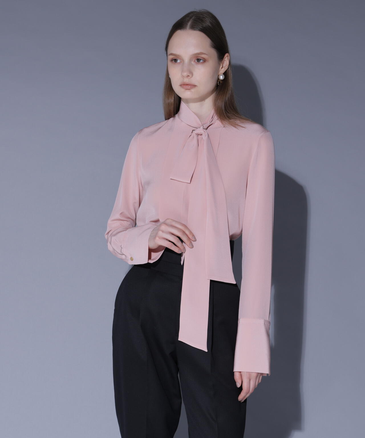 シルクブラウス_