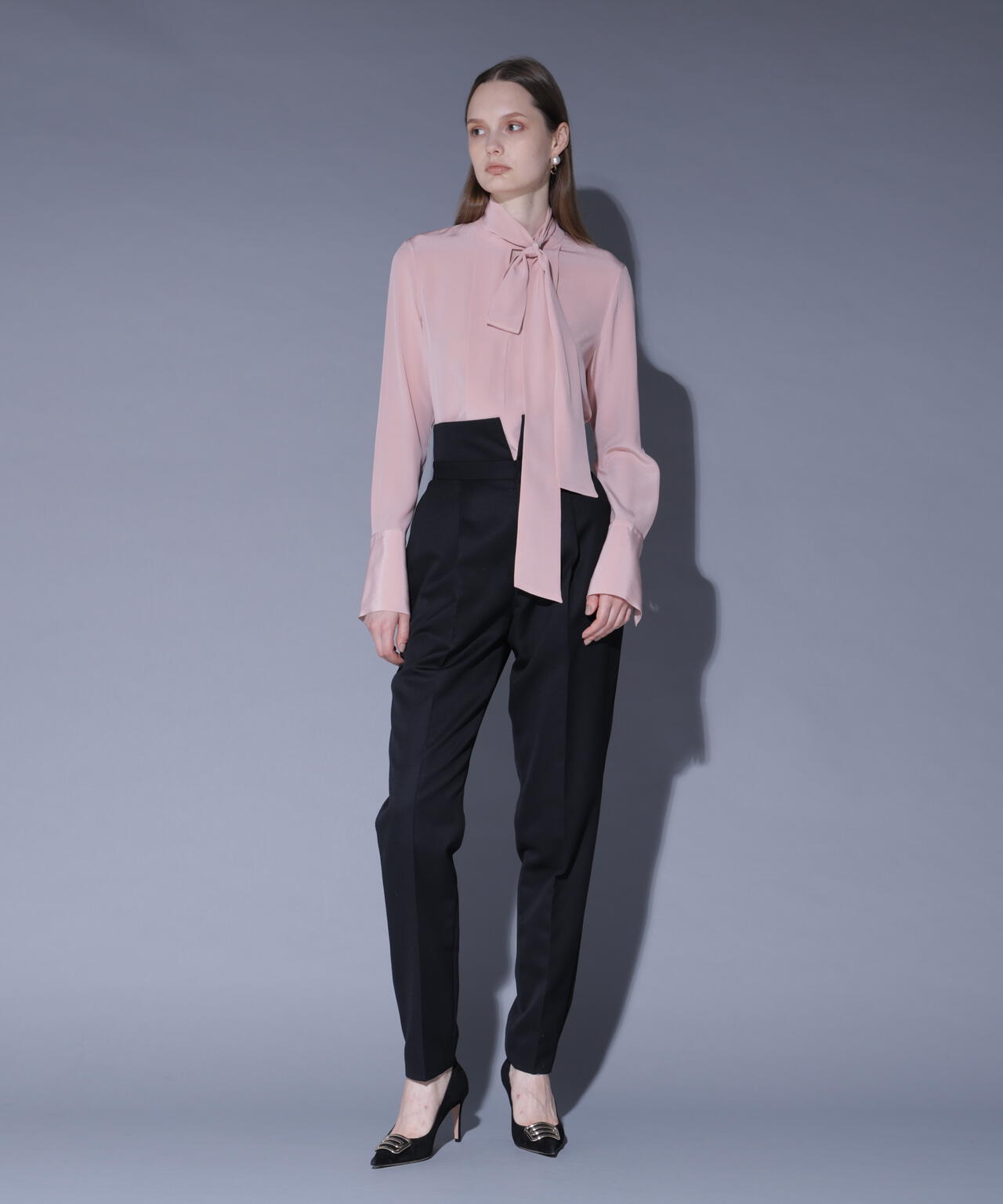 シルクブラウス_