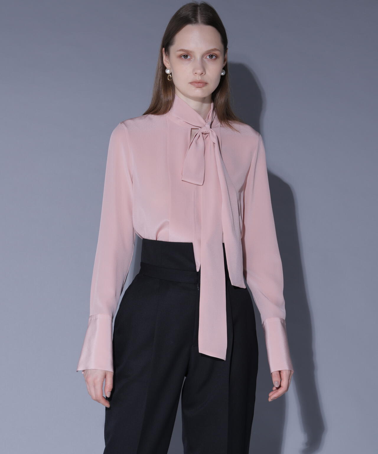 シルクブラウス_