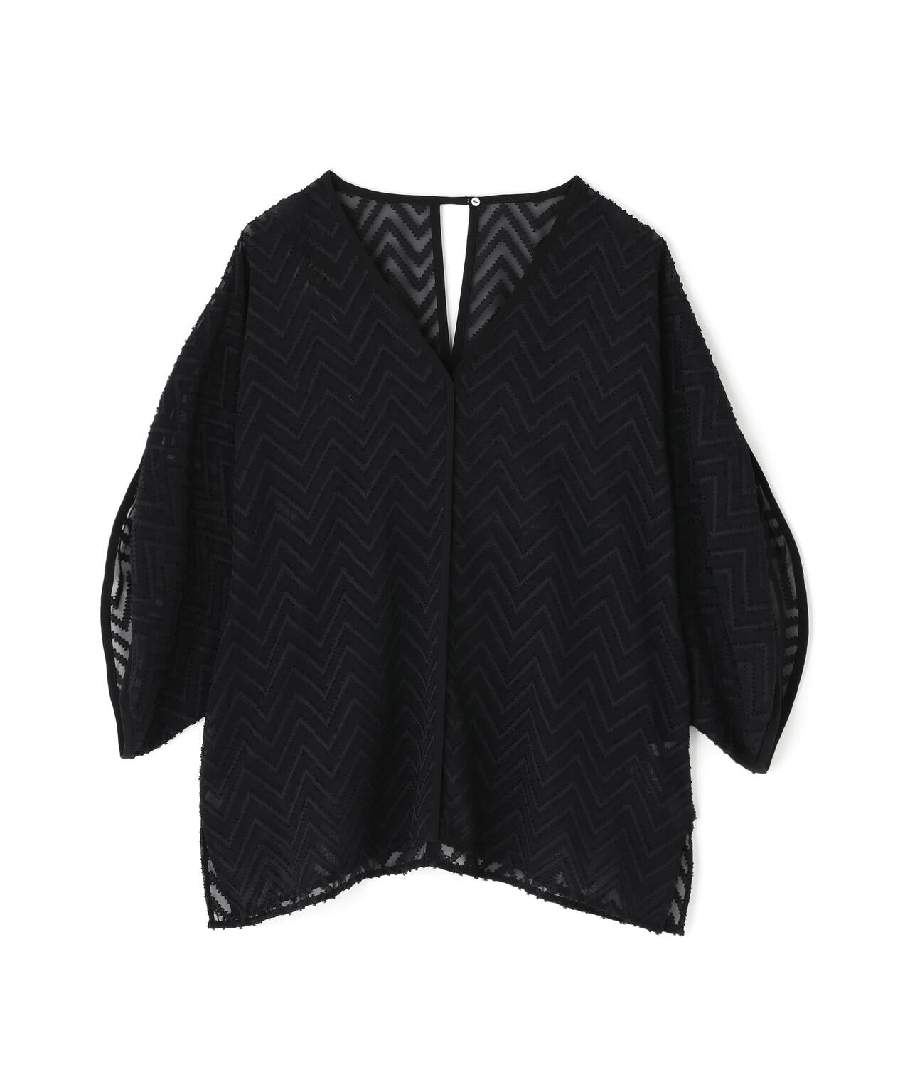 パイピングシアーブラウス