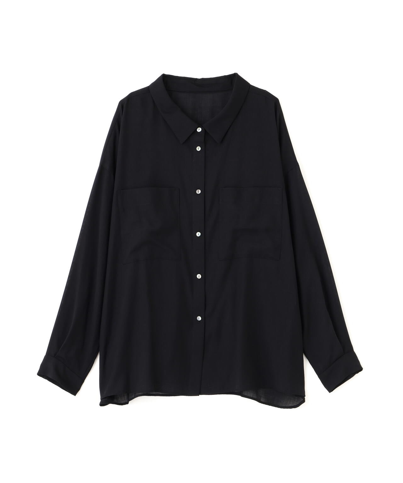 バックレースアップシャツ