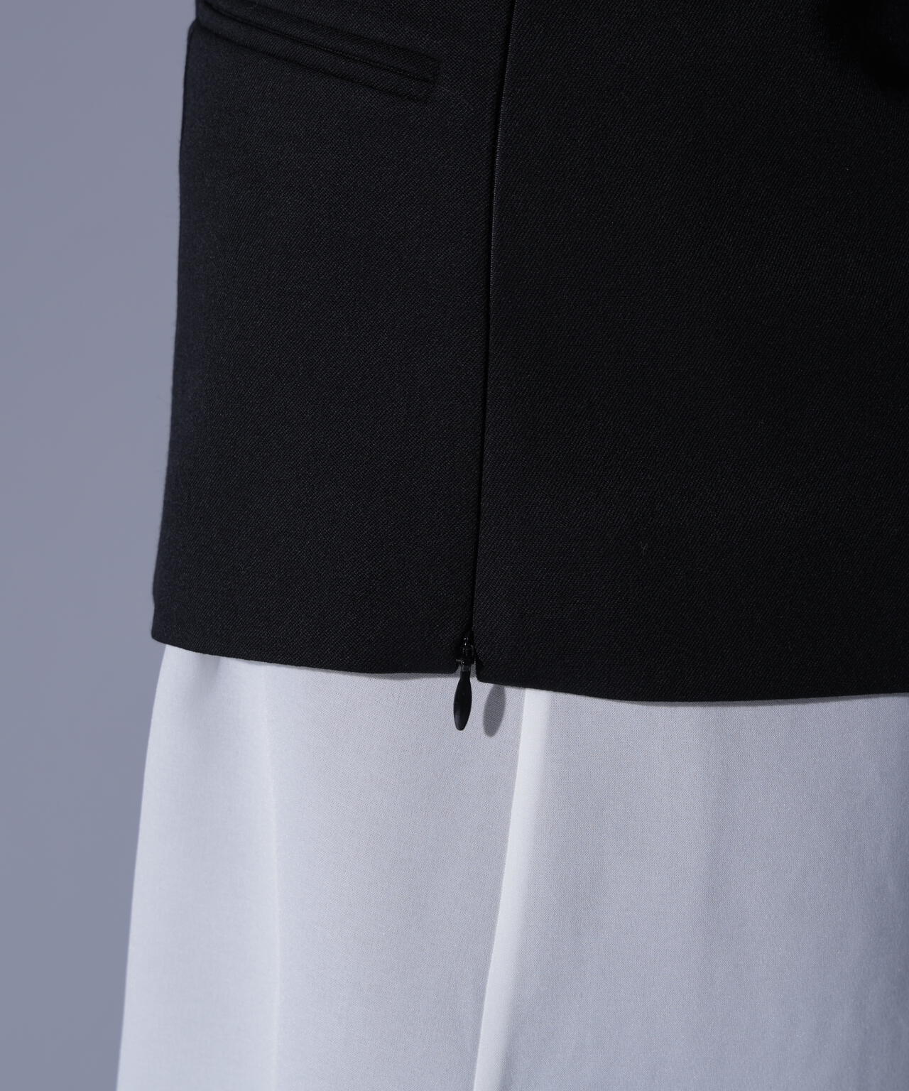 ベアトップレイヤードブラウス_