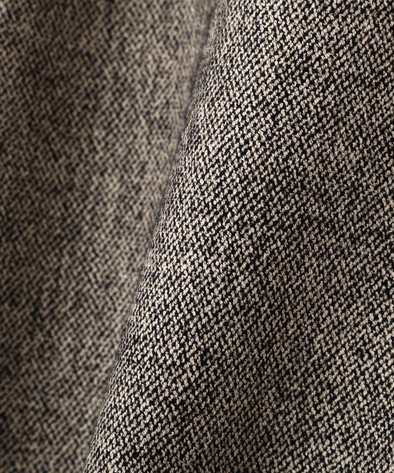 クラシカルツイードレザーベルト付きスカート