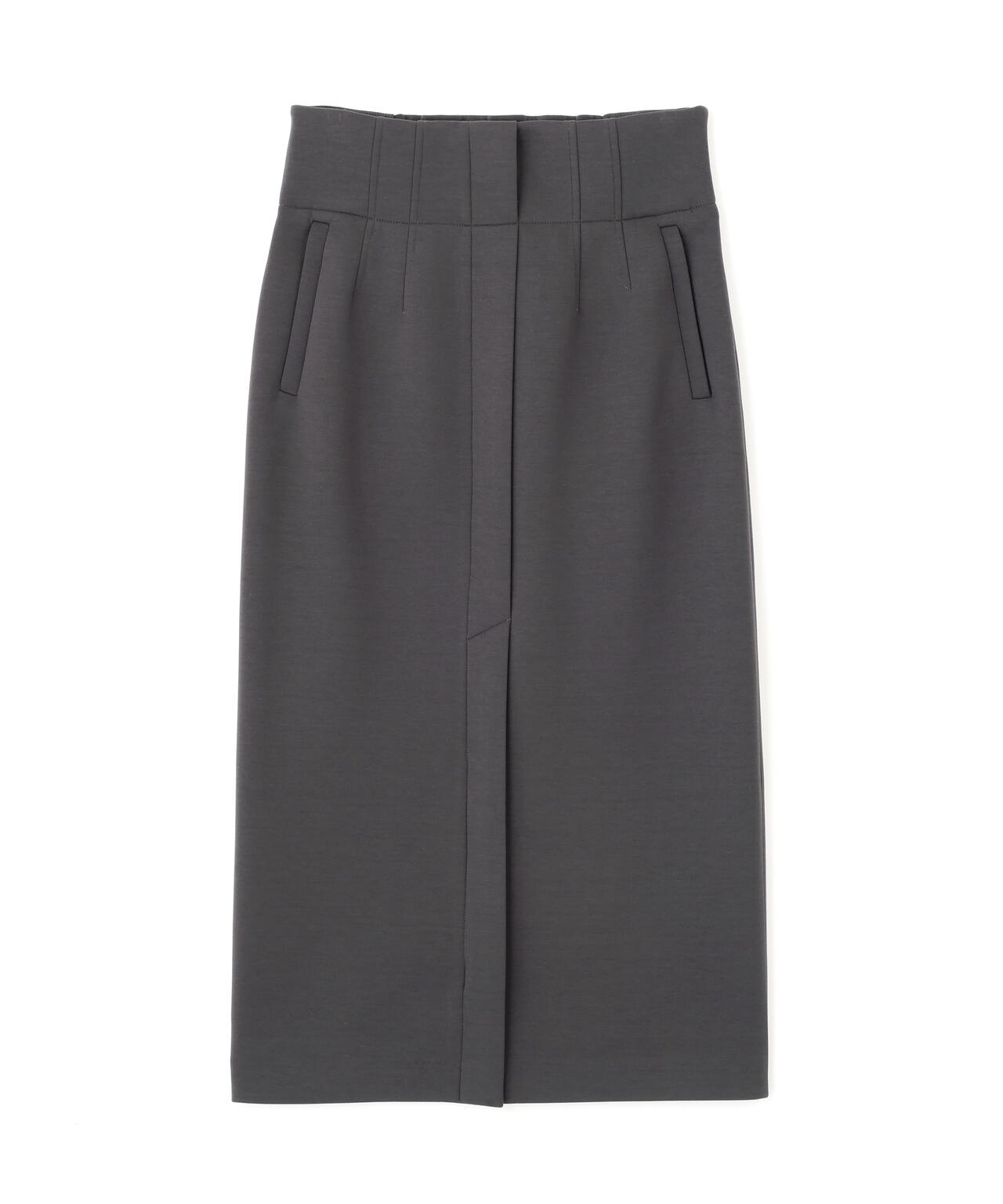 ハイウエストダンボールミディスカート