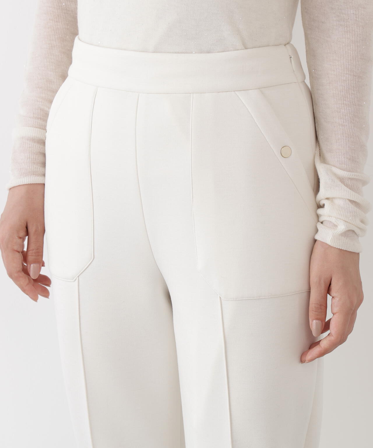 パッチポケットジョガーパンツ