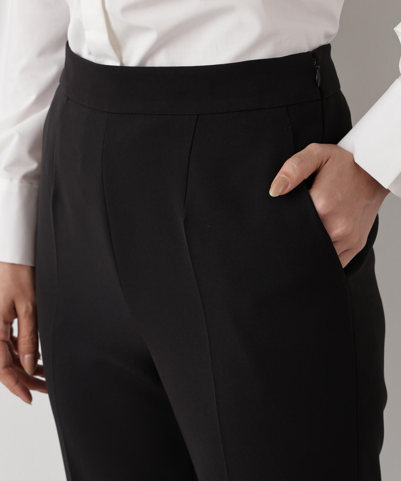 2WAYストレッチフレアパンツ