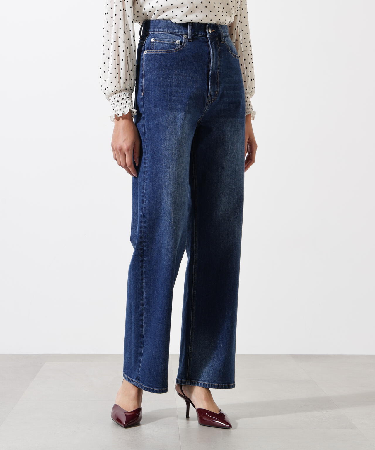 ワイドレッグジーンズ