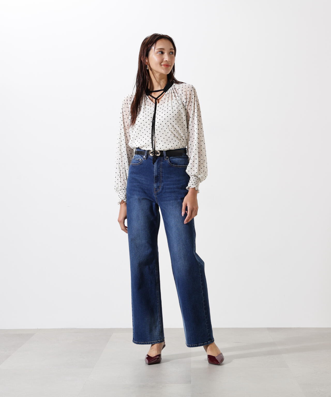 ワイドレッグジーンズ