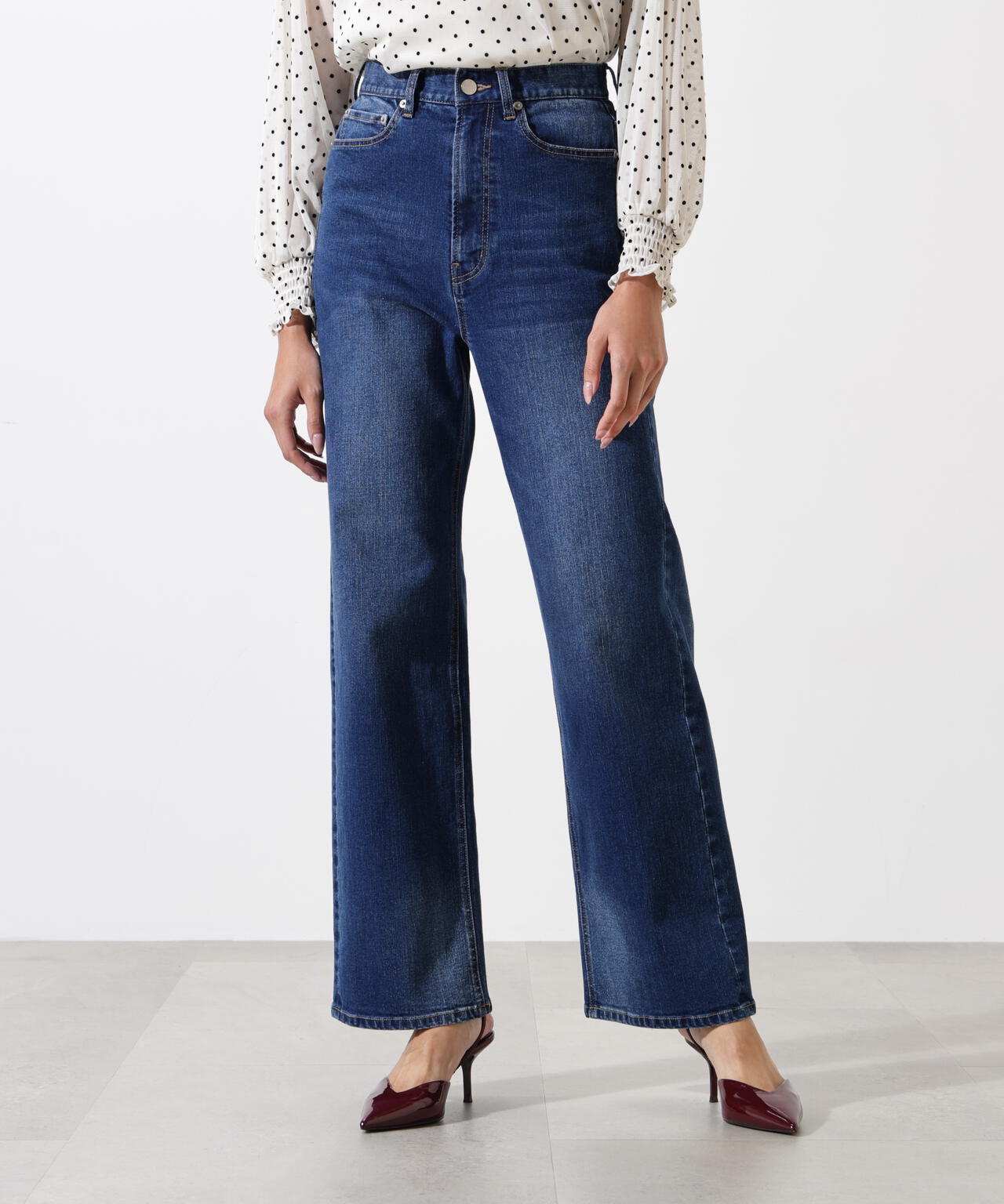 ワイドレッグジーンズ