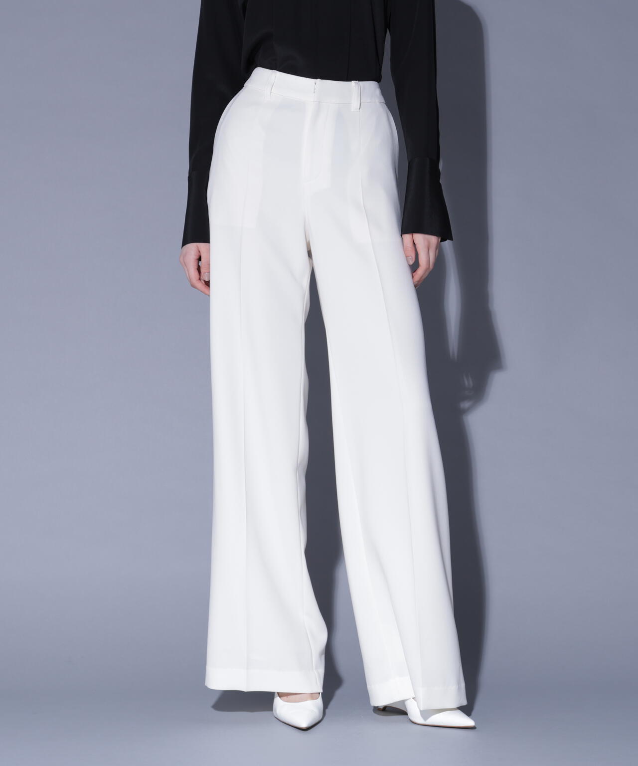 センターシームセミワイドパンツ_