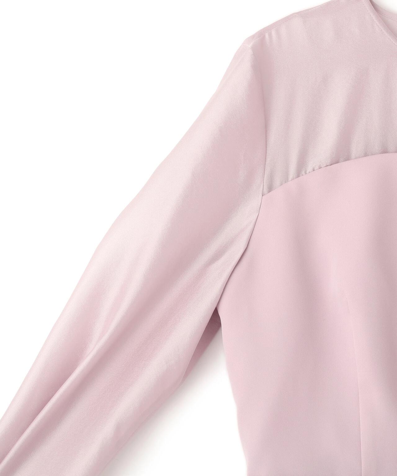 パールスリーブドッキングワンピース