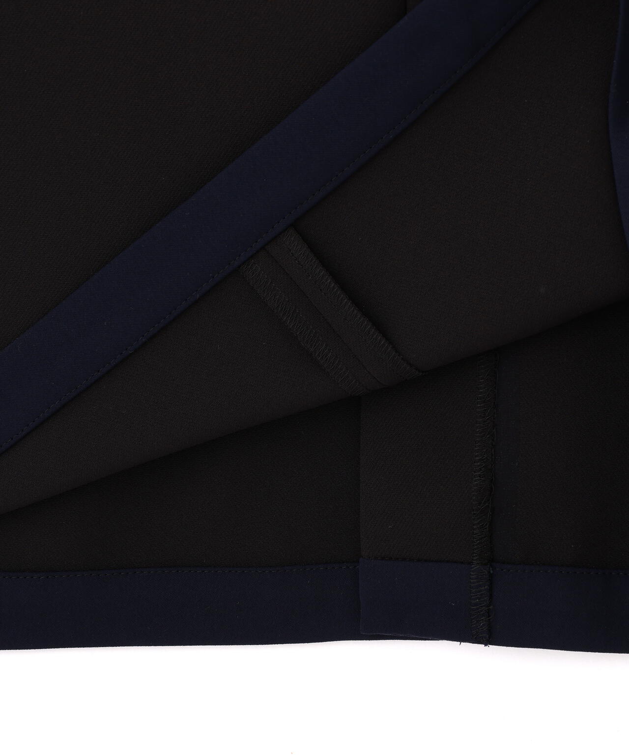 バイカラーVネックジャンスカ