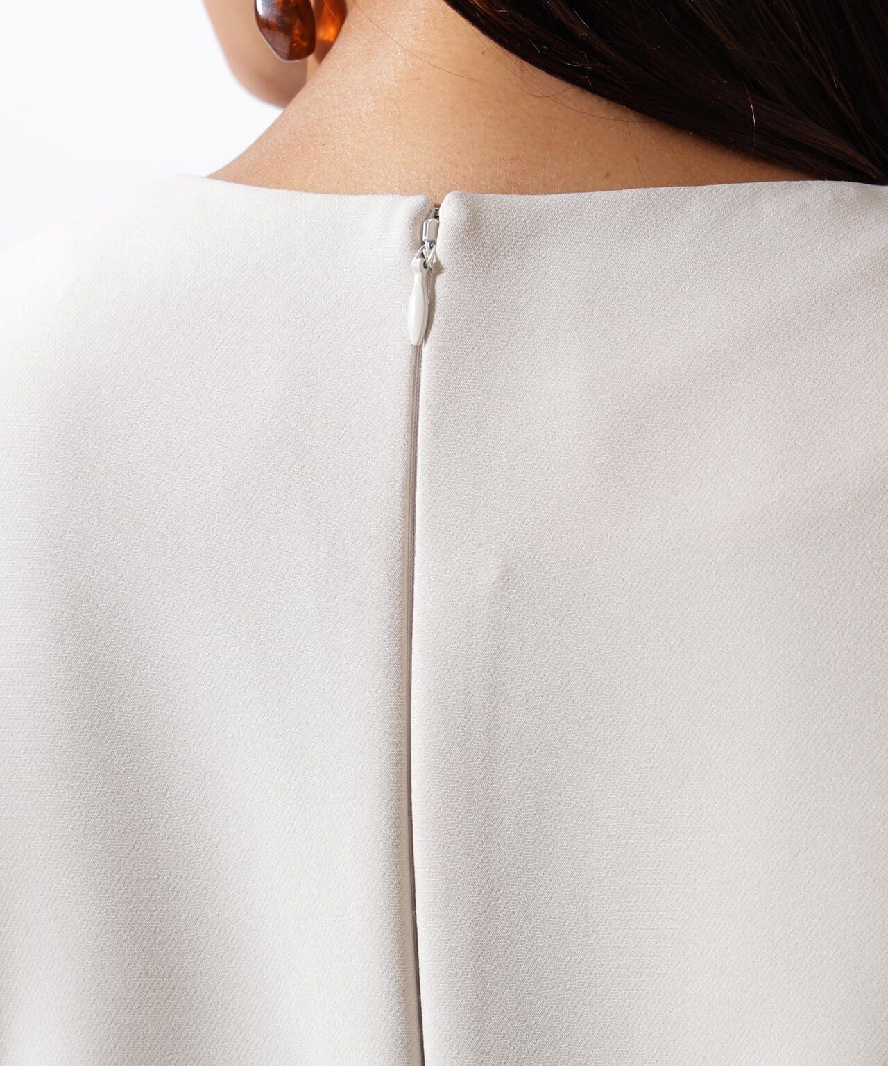 バイカラーVネックジャンスカ