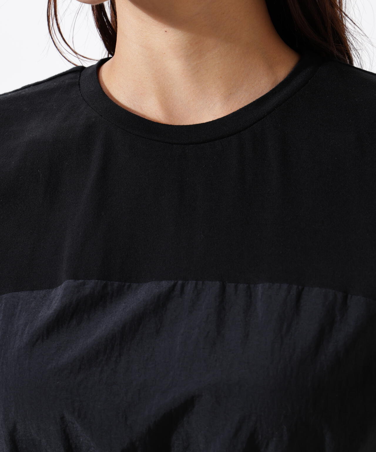 タフタドッキングワンピース