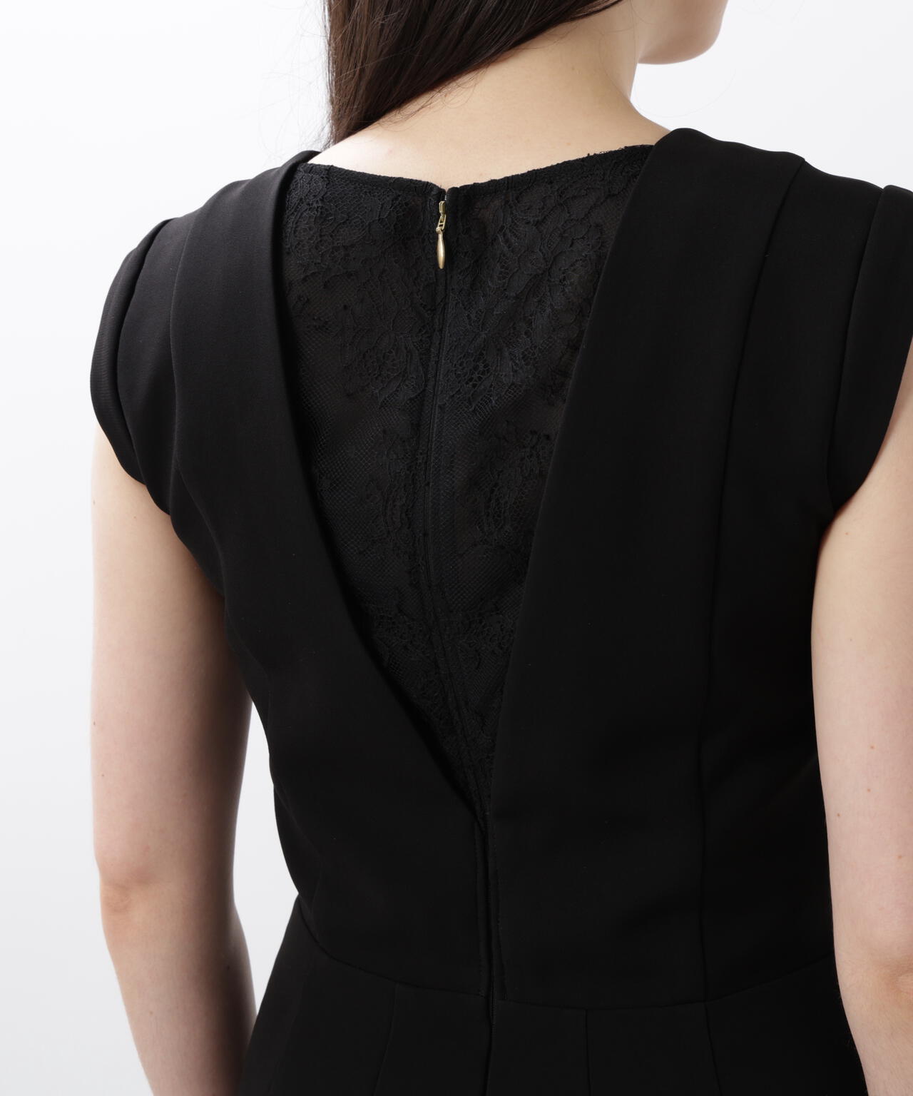 【URBAN PRECIOUS】レースコンビタイトワンピース