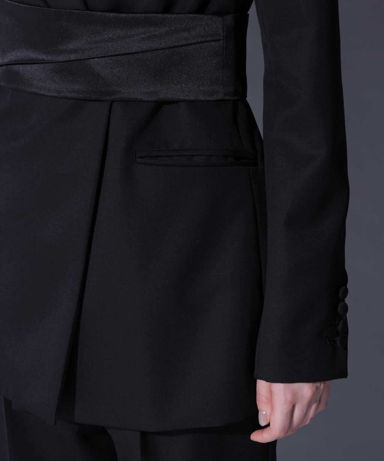 ウエストベルトジャケット_