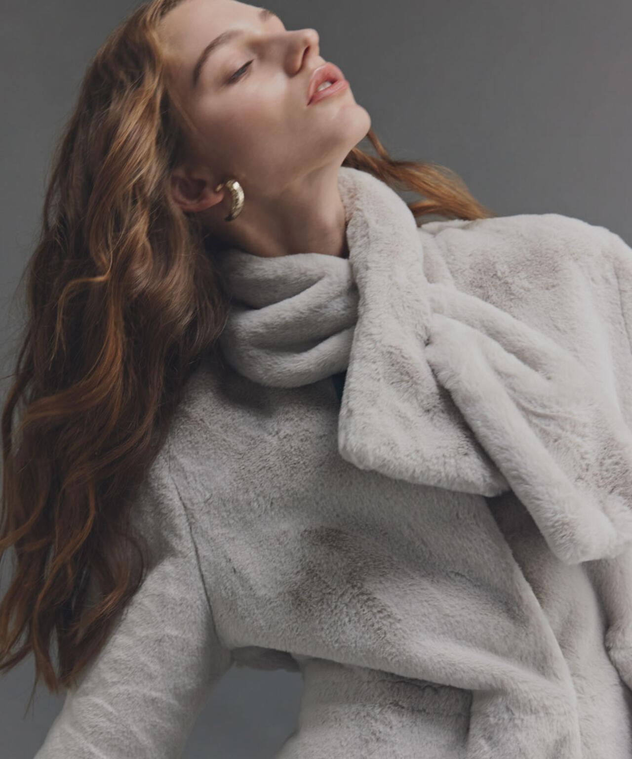 ティペット付きフォーファーショートコート