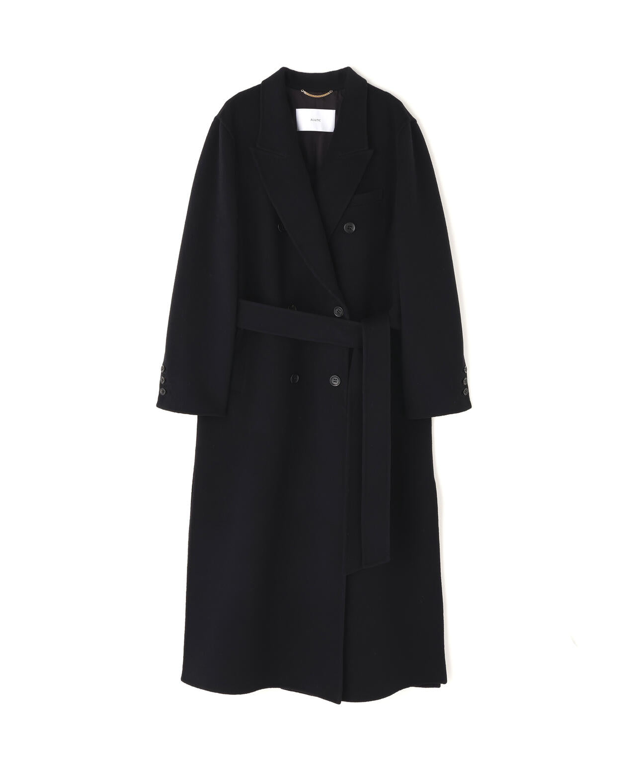 ダブルブレストリバーコート_