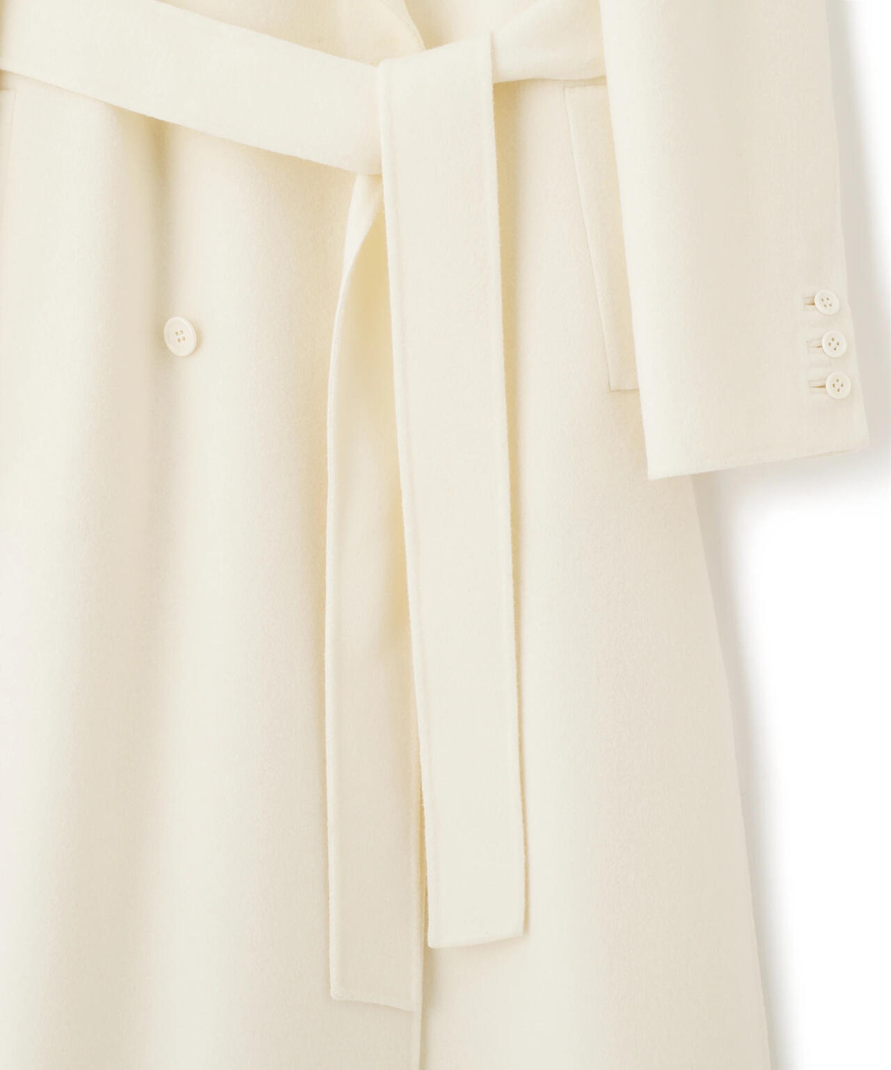 ダブルブレストリバーコート_