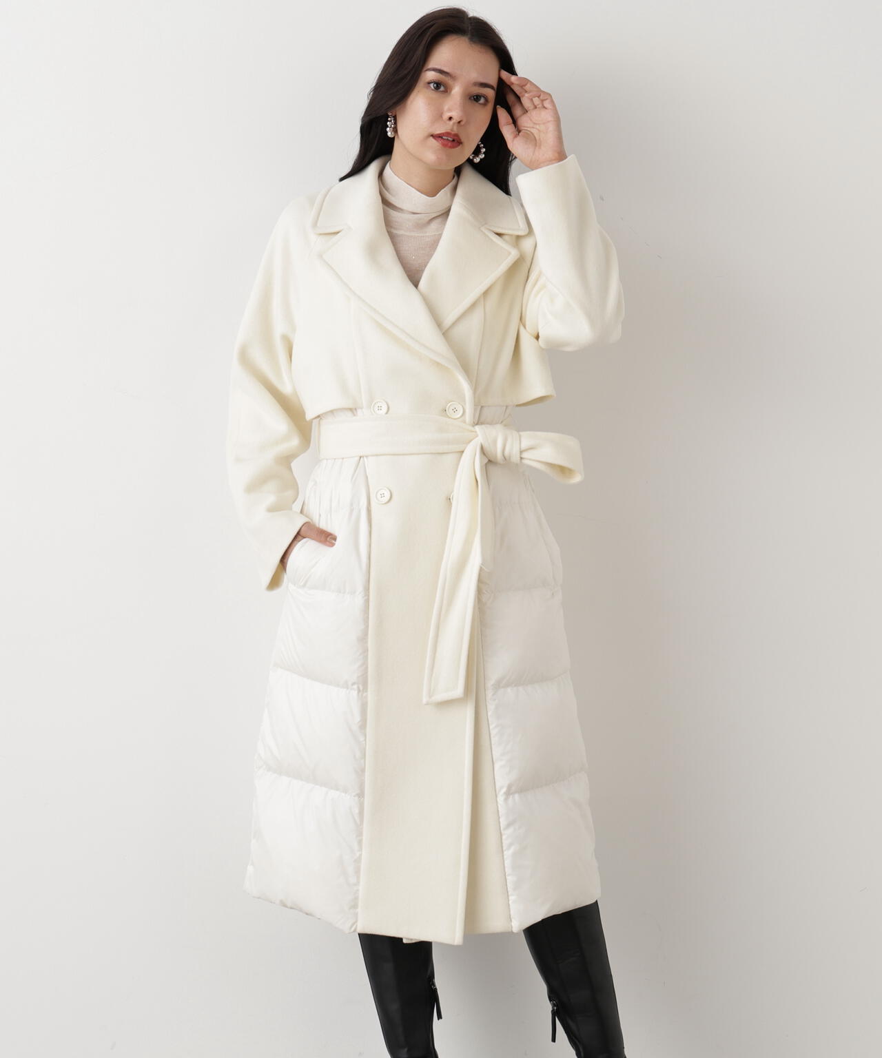 ダウンドッキングコート