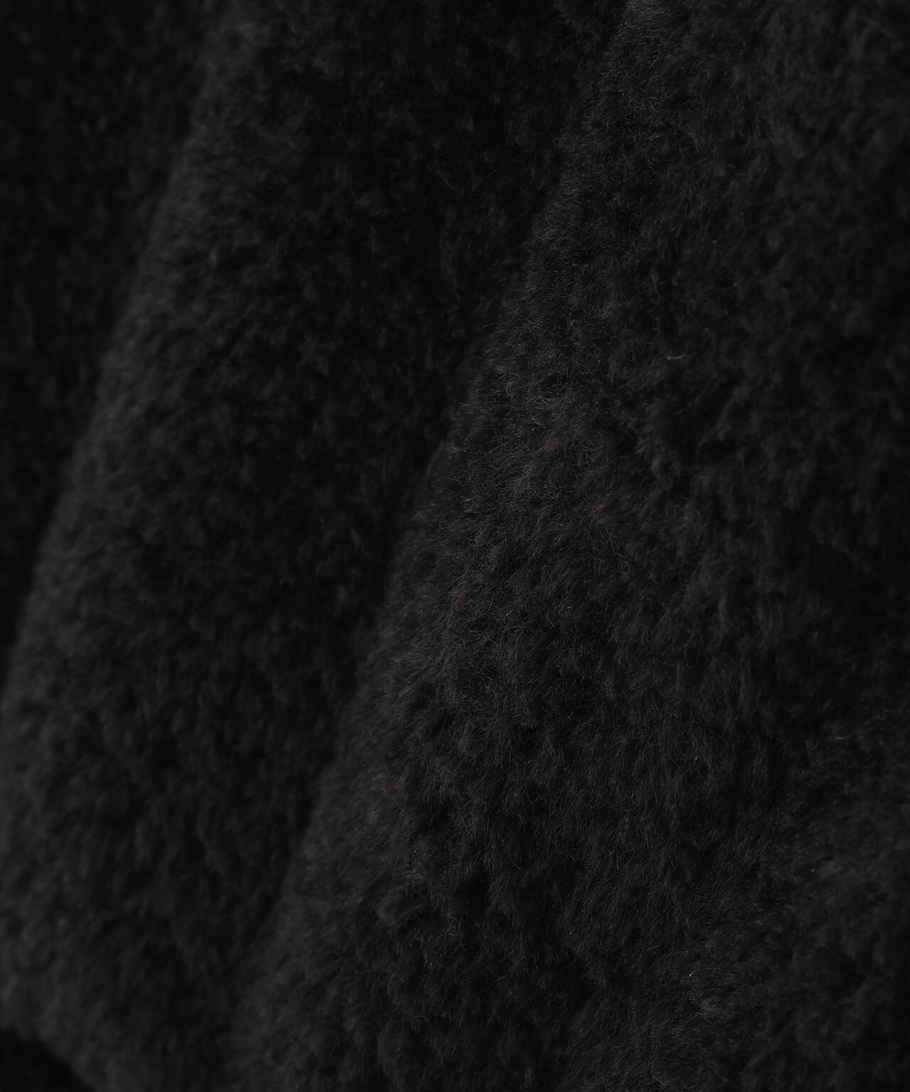 ファーコンビビックカラーミドルダウンコート