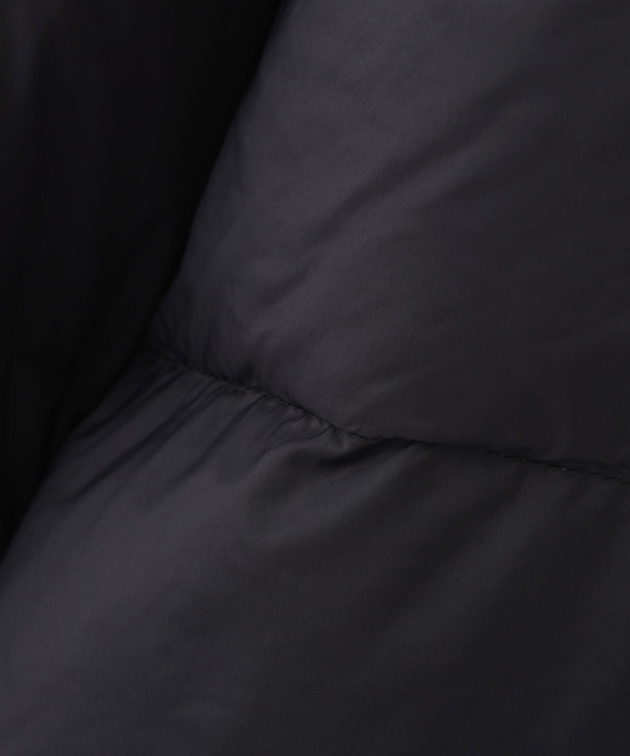 ファーコンビビックカラーミドルダウンコート