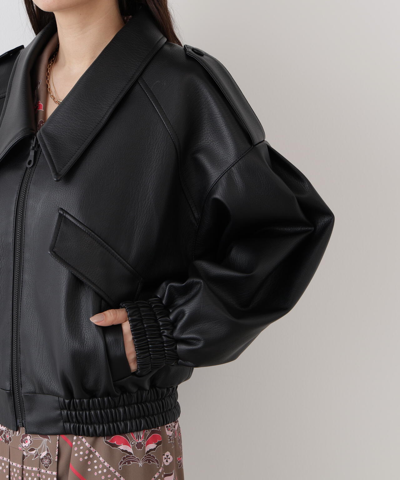 フォーレザーブルゾン