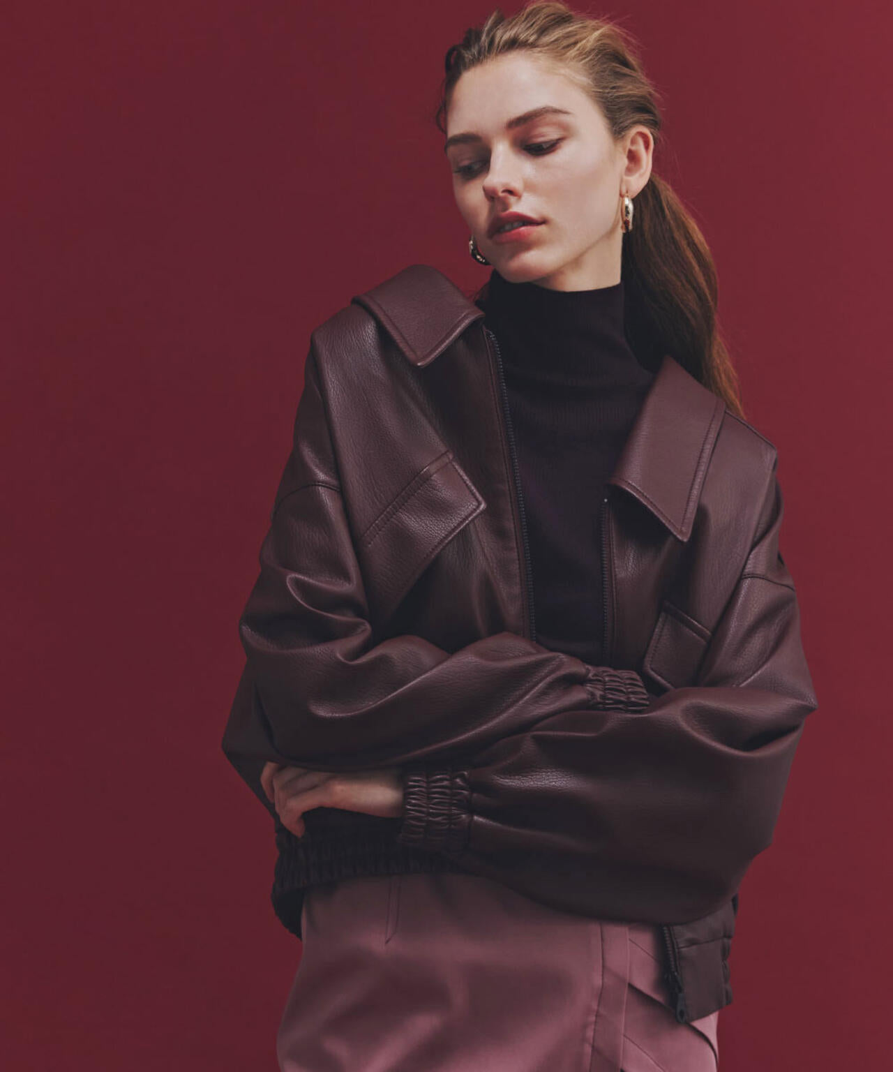 フォーレザーブルゾン