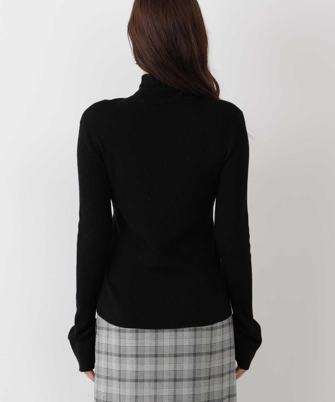 ウールモックネックプルオーバー