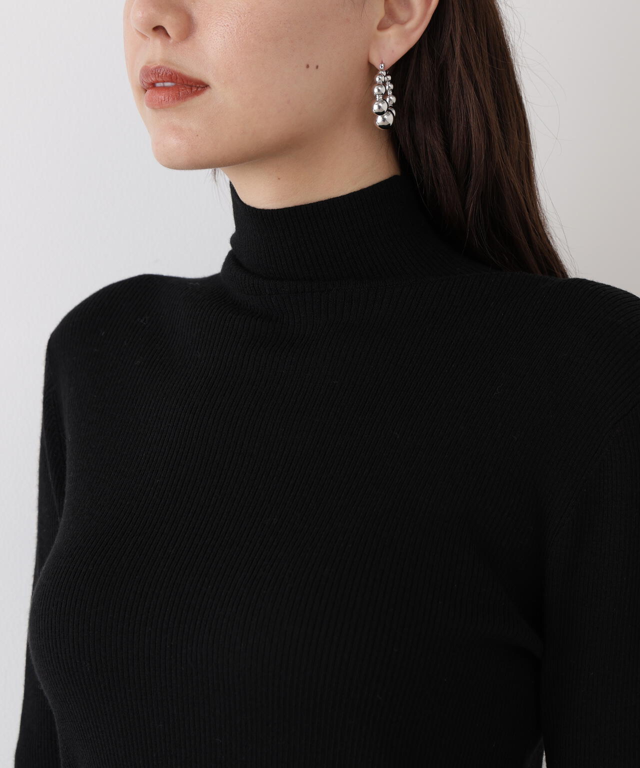 ウールモックネックプルオーバー