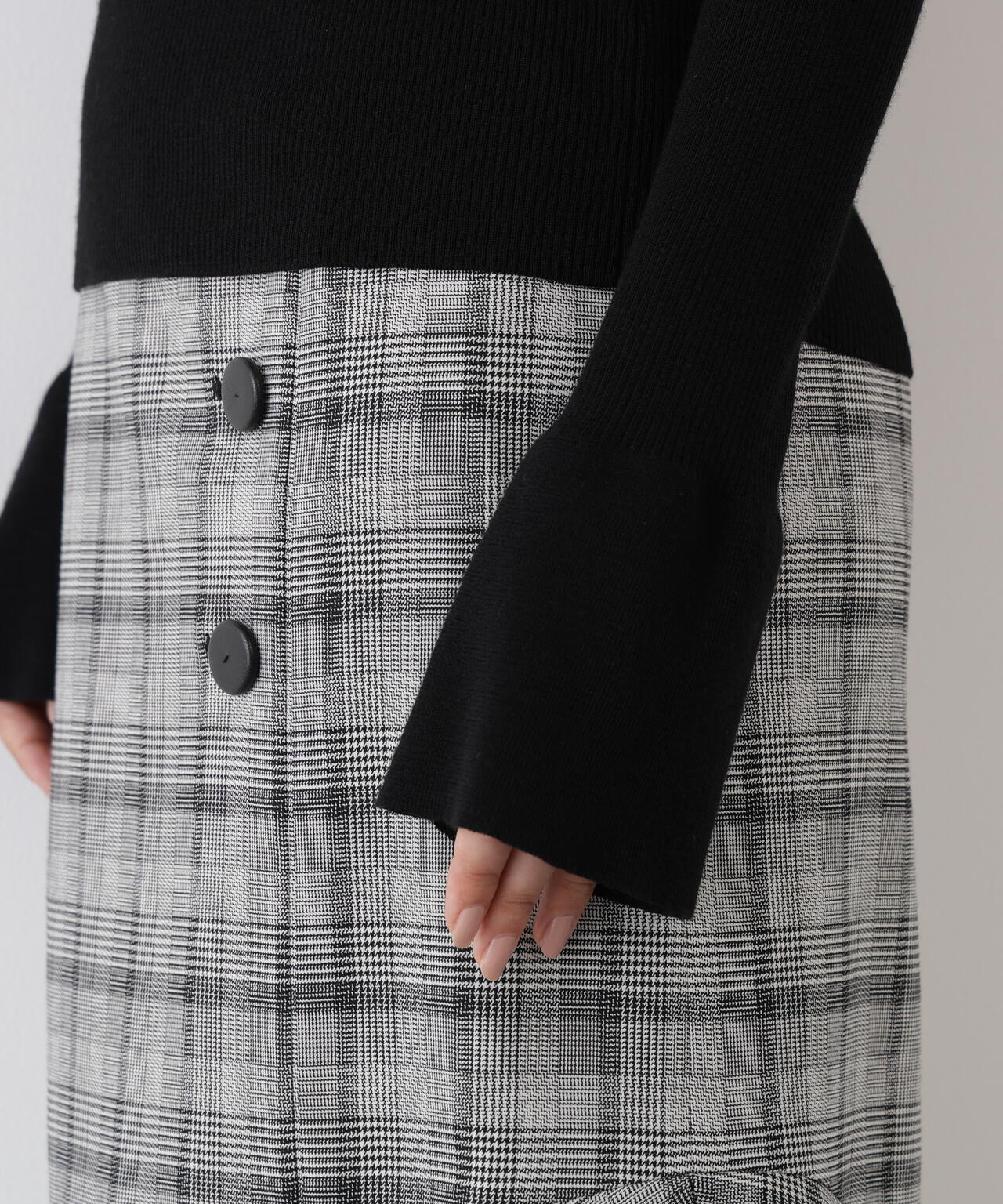 ウールモックネックプルオーバー