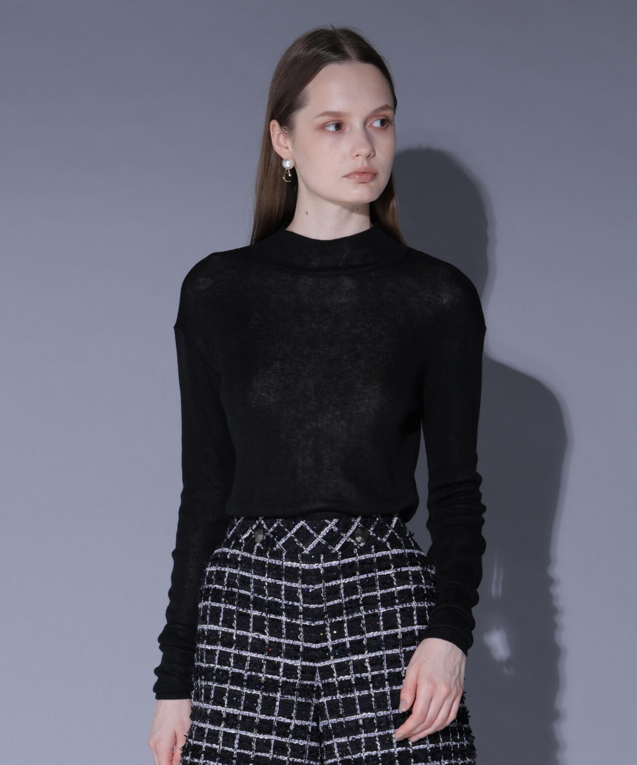 シルクカシミヤニット_