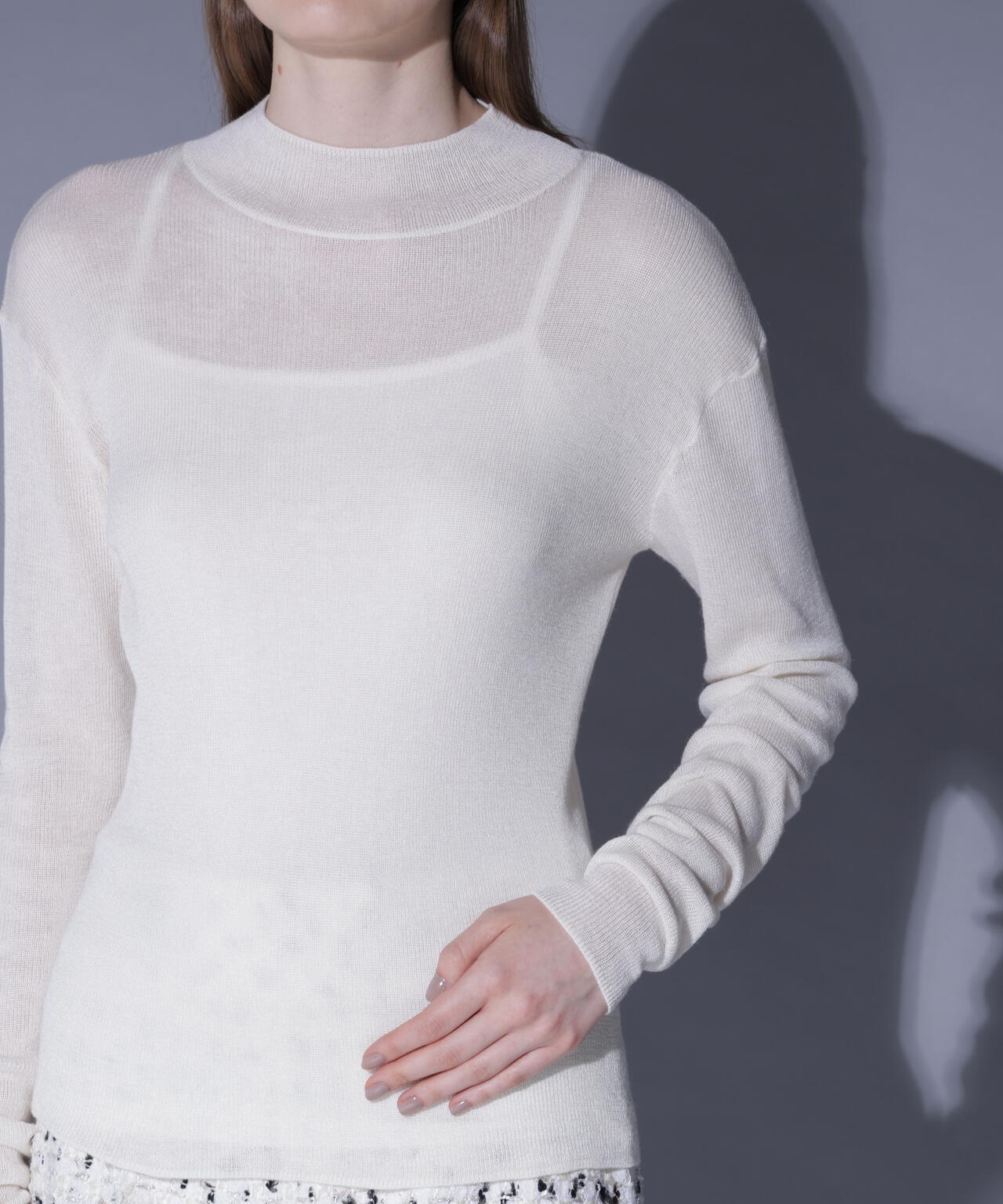 シルクカシミヤニット_