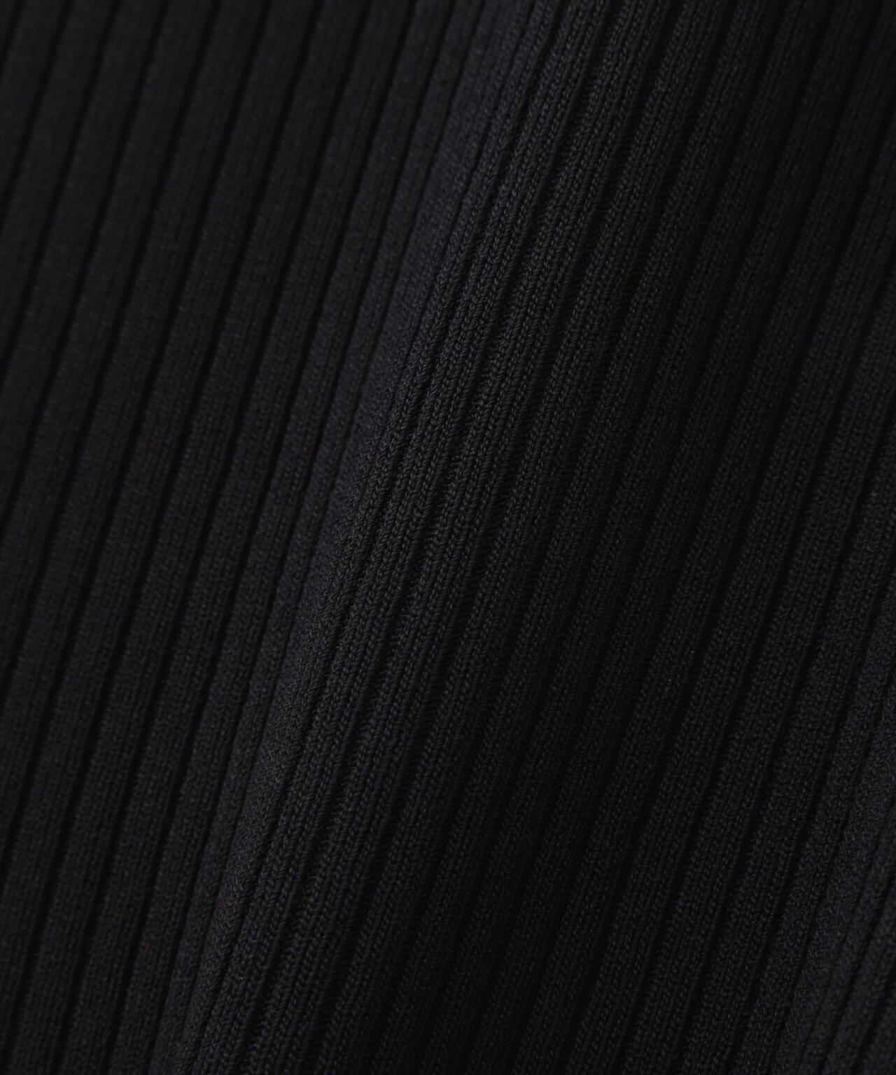 レースコンビモックネックニットプルオーバー