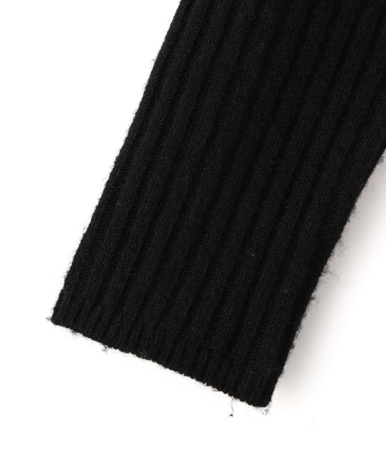 ツイードコンビペプラムカーディガン