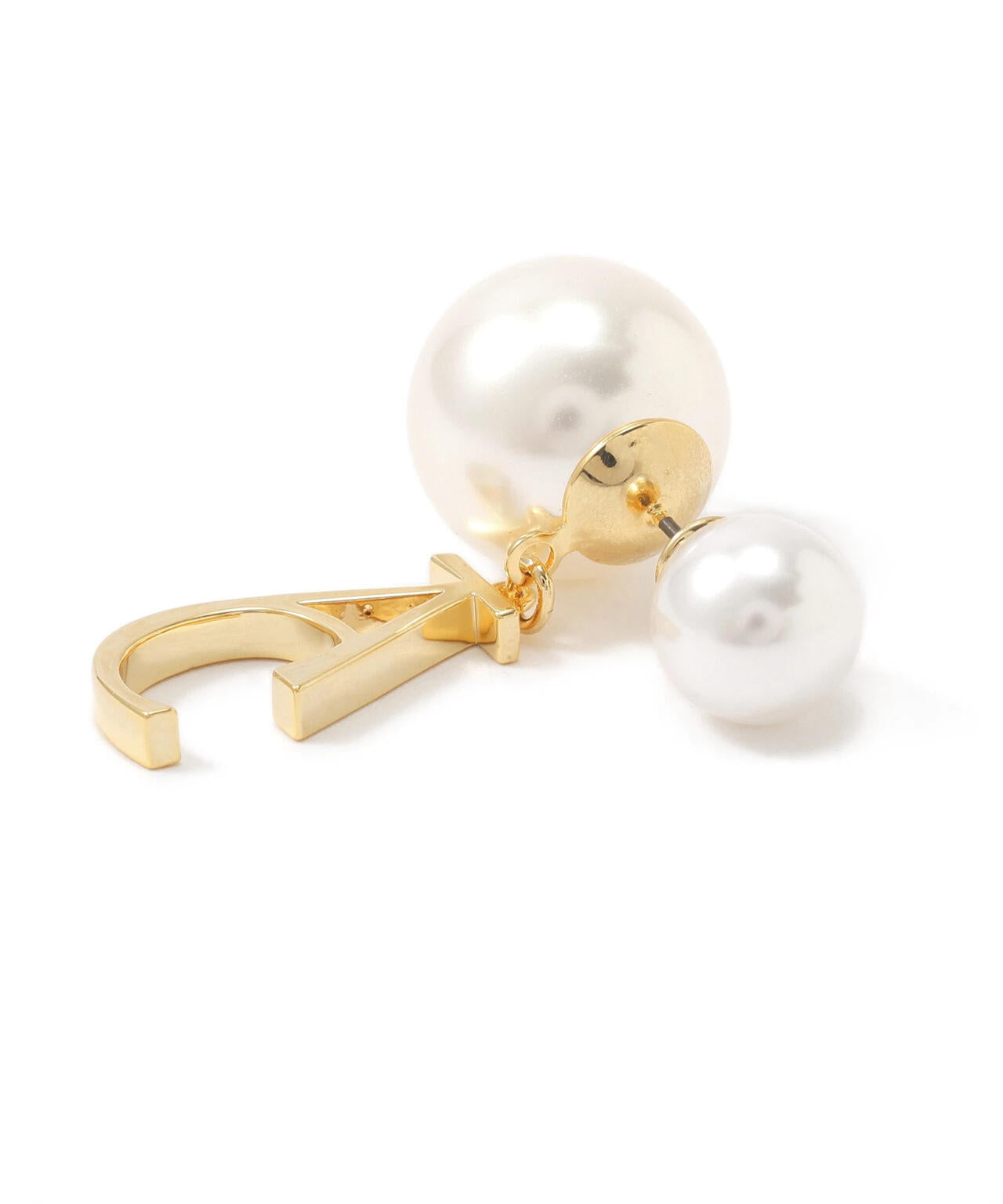 グラスパールピアス_