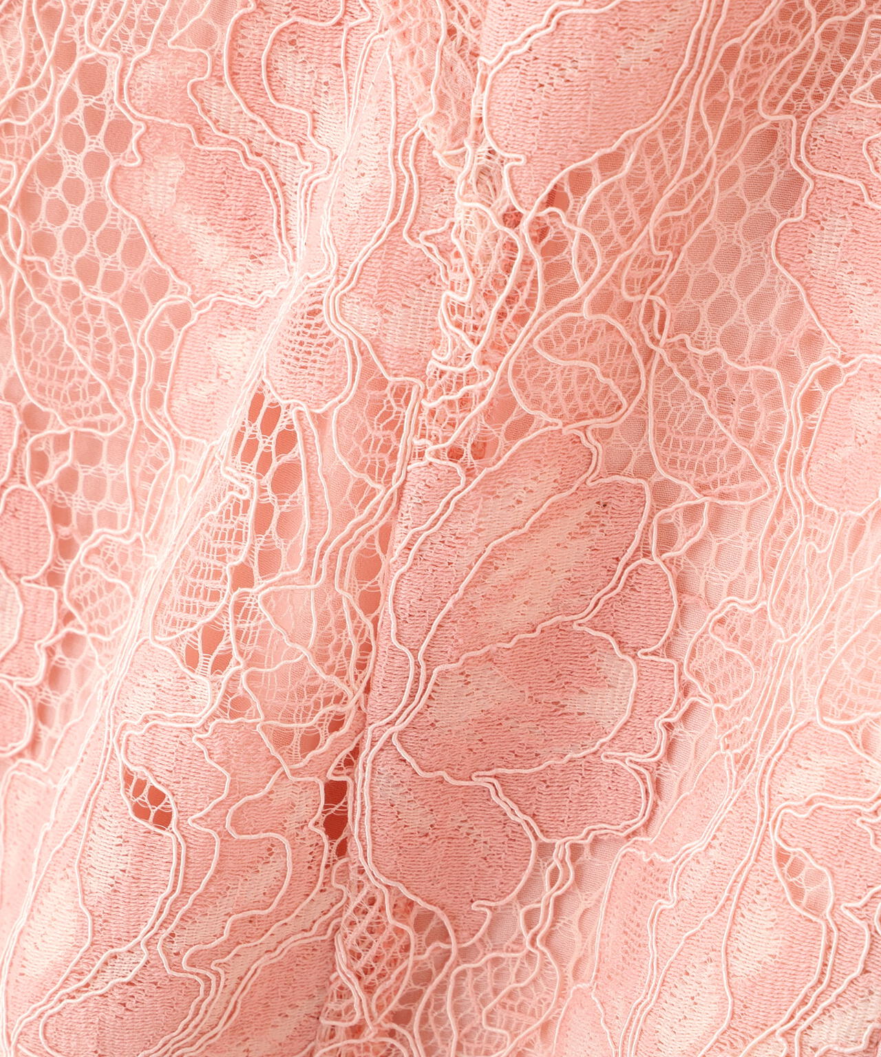 フラワーレースコンビブラウス