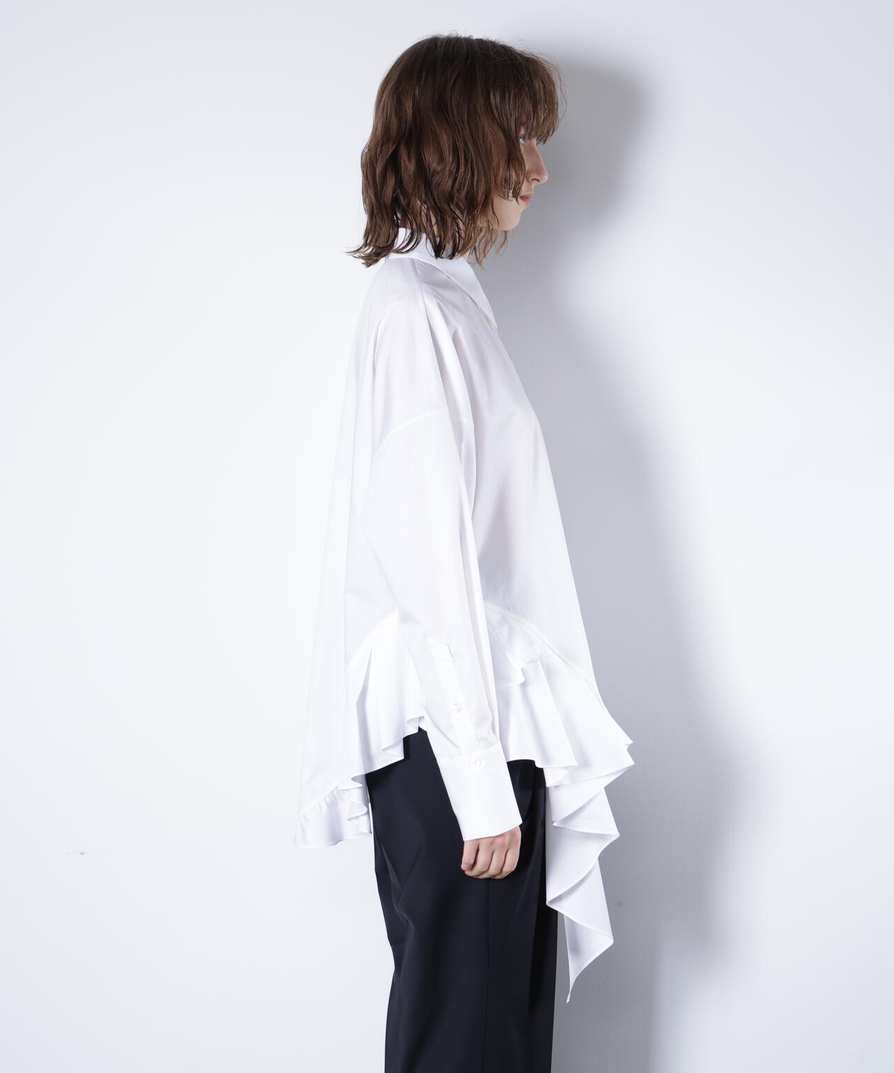 ラッフルシャツ_