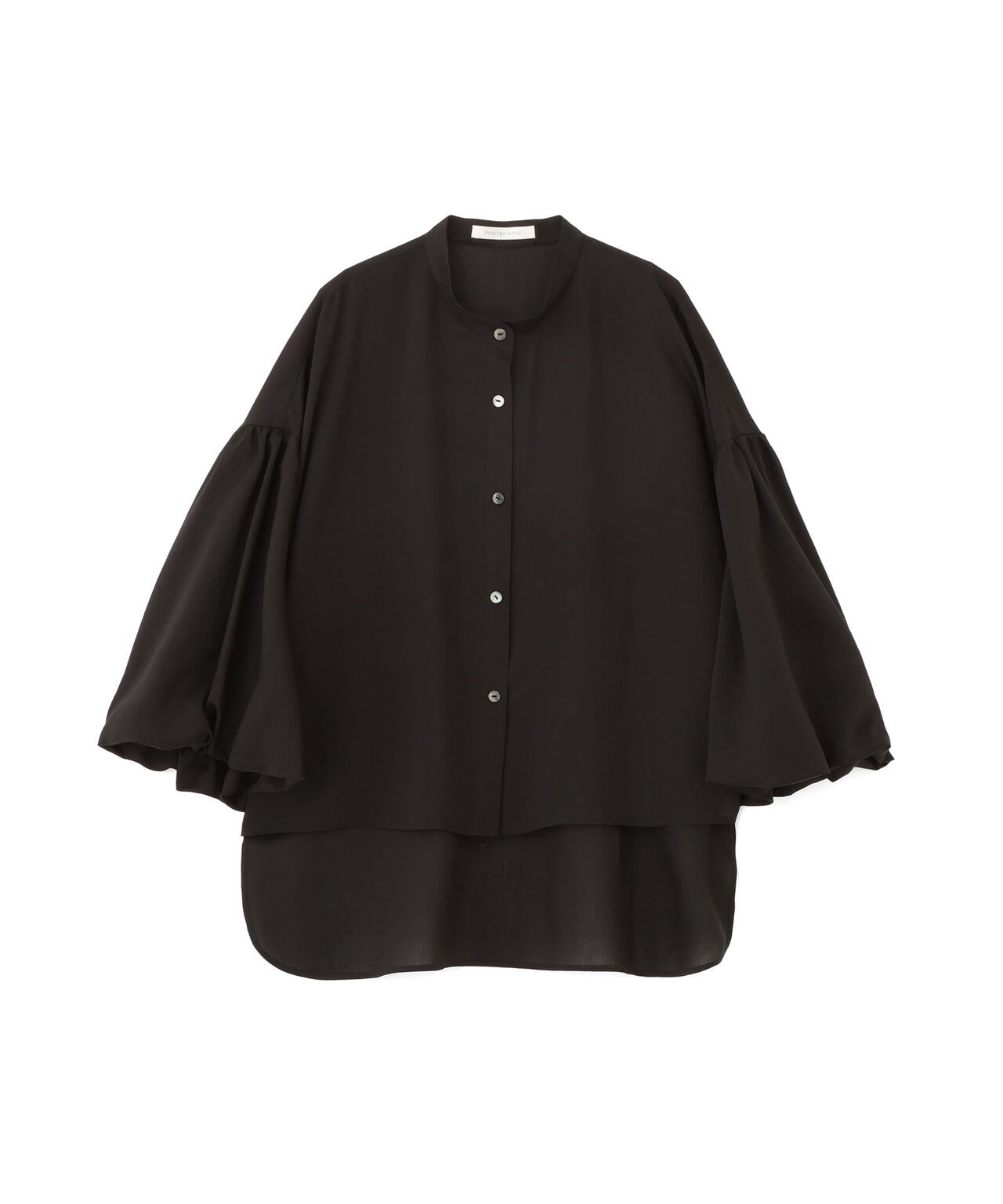 ギャザーバルーンスリーブブラウス