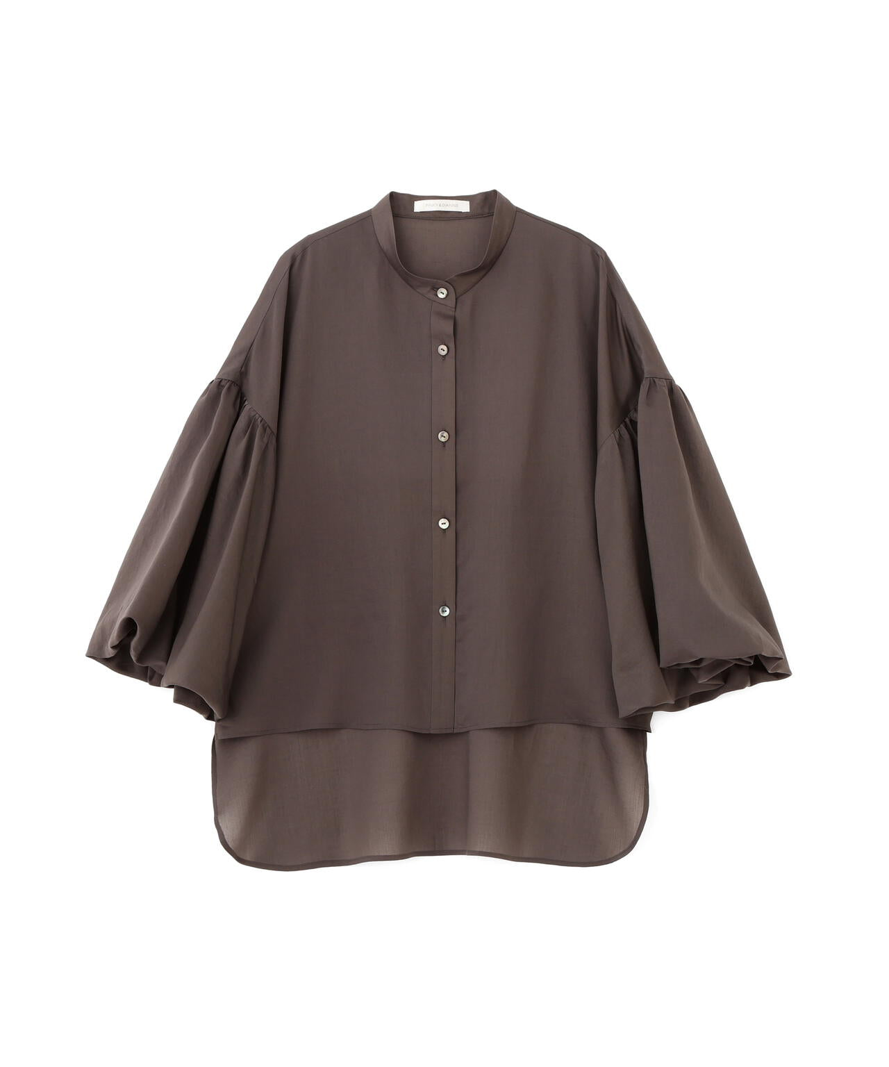 ギャザーバルーンスリーブブラウス