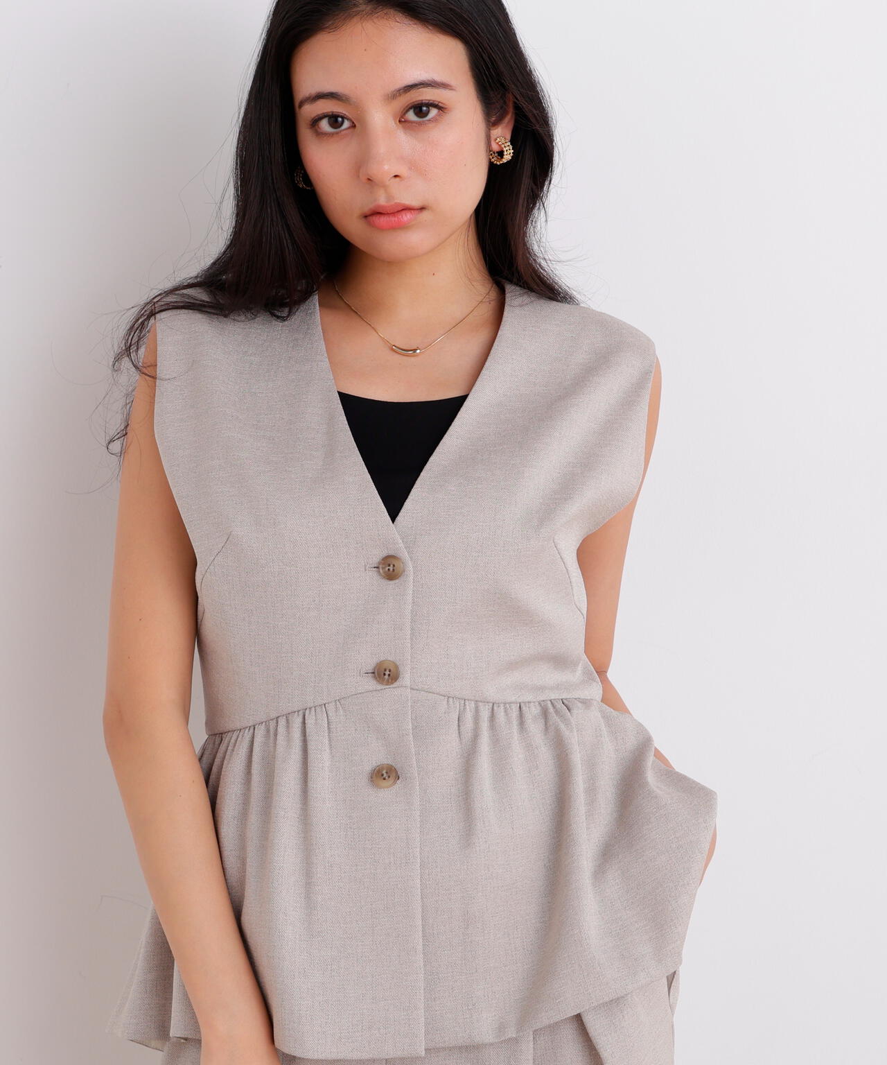 167cm B:82 W: 62H:88 着用サイズ:38