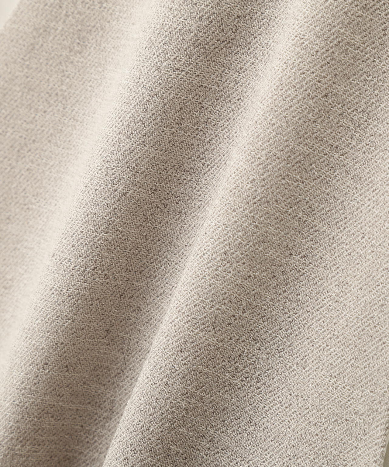 スラブ調ペプラムブラウス