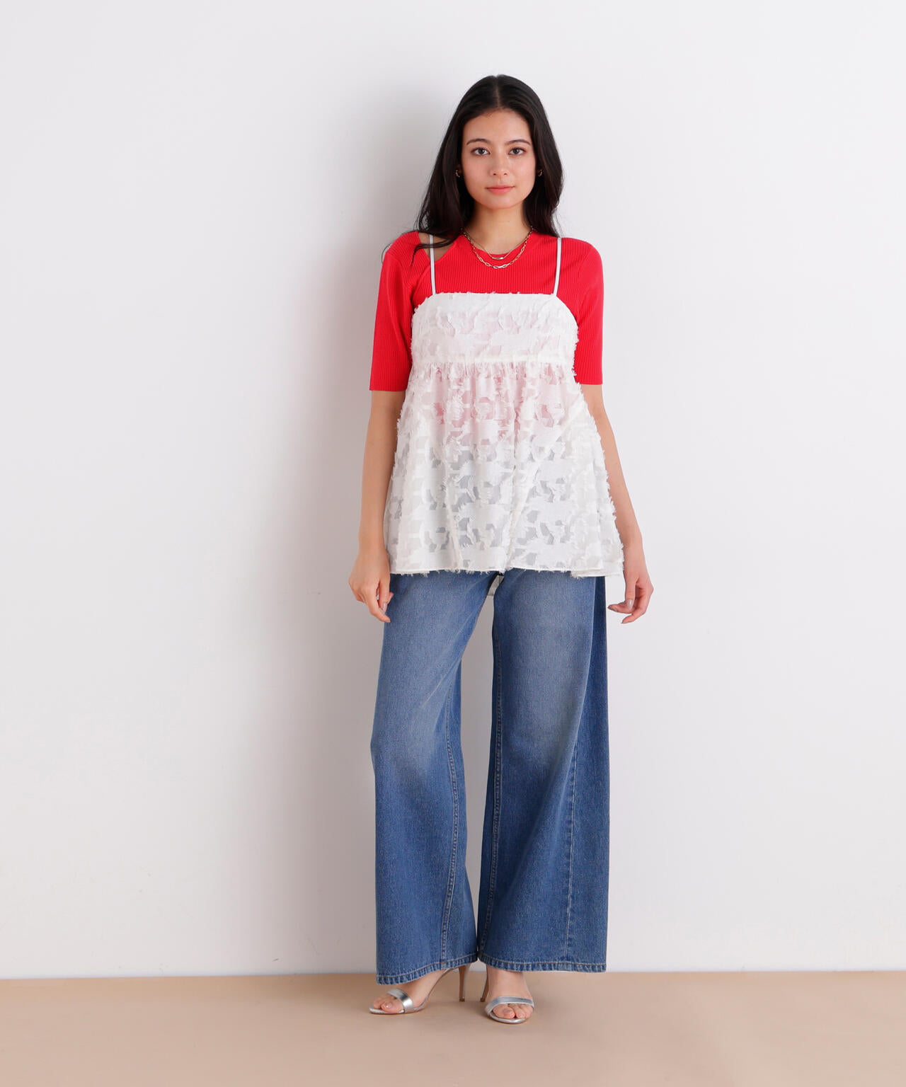 167cm B:82 W: 62H:88 着用サイズ:38