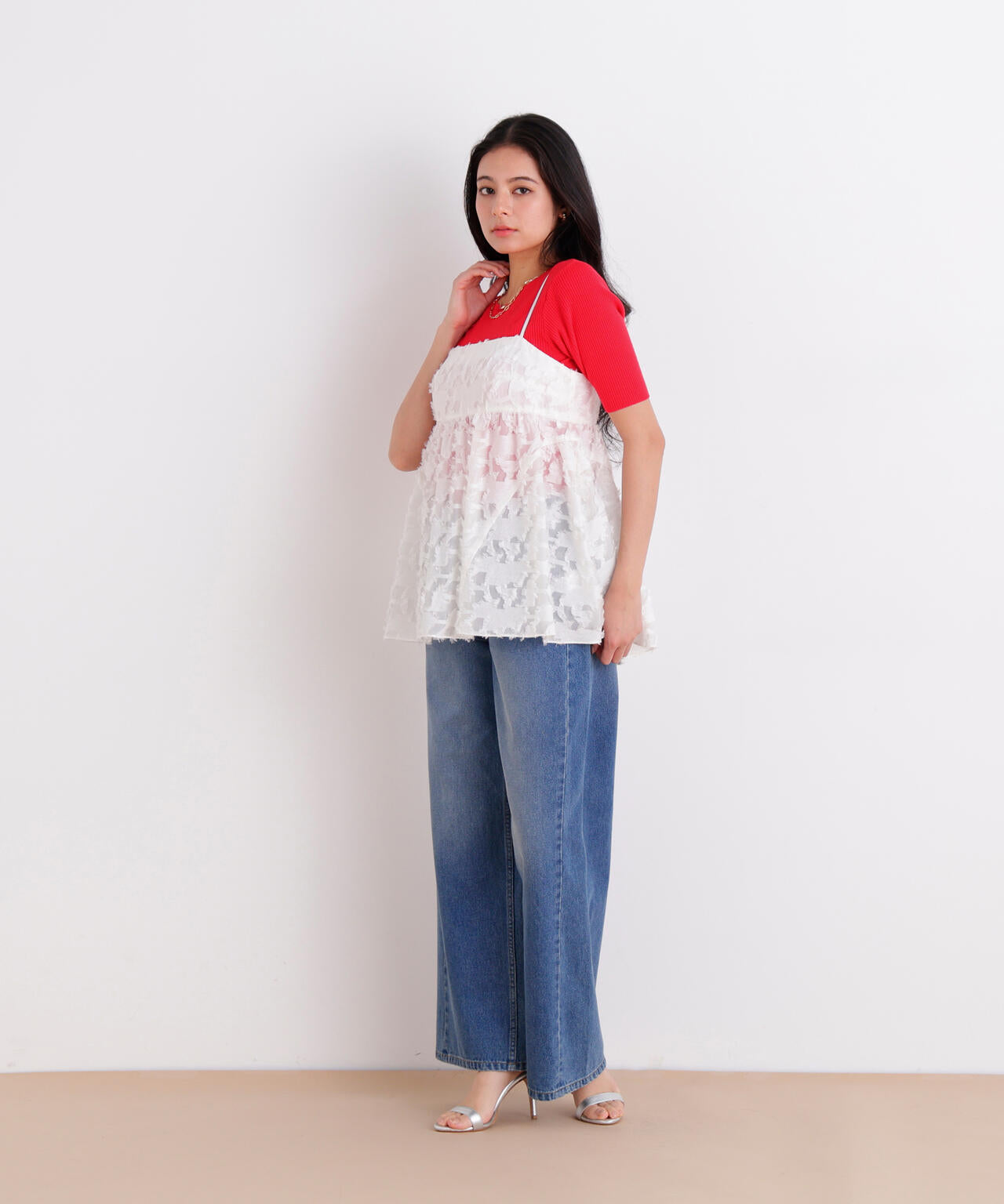 167cm B:82 W: 62H:88 着用サイズ:38