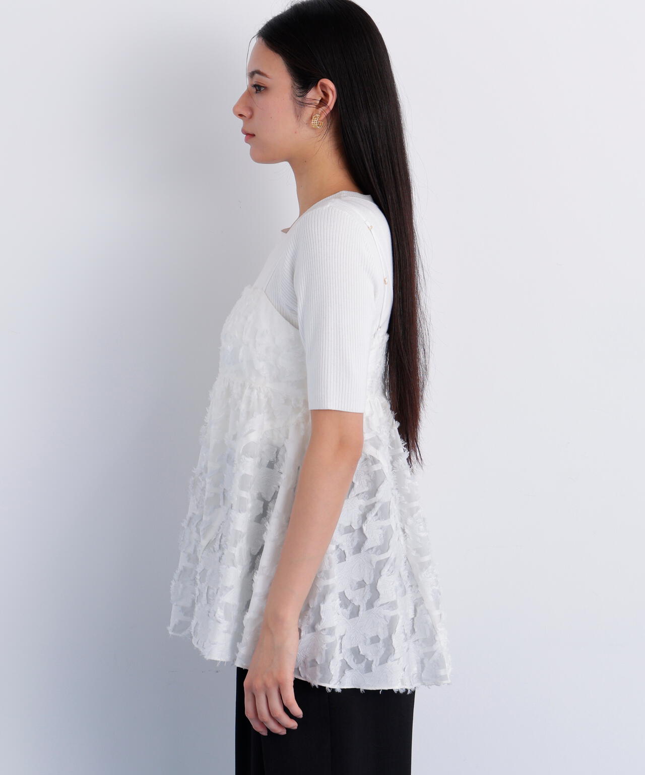 167cm B:82 W: 62H:88 着用サイズ:38