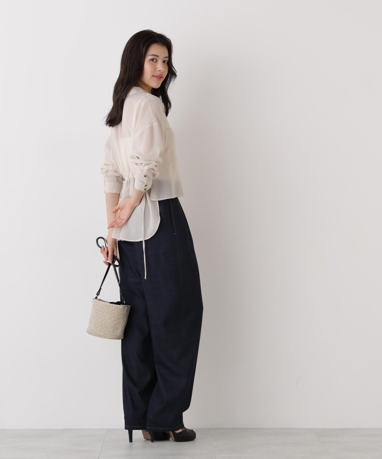 172cm B:86 W:62 H:91 着用サイズ:38