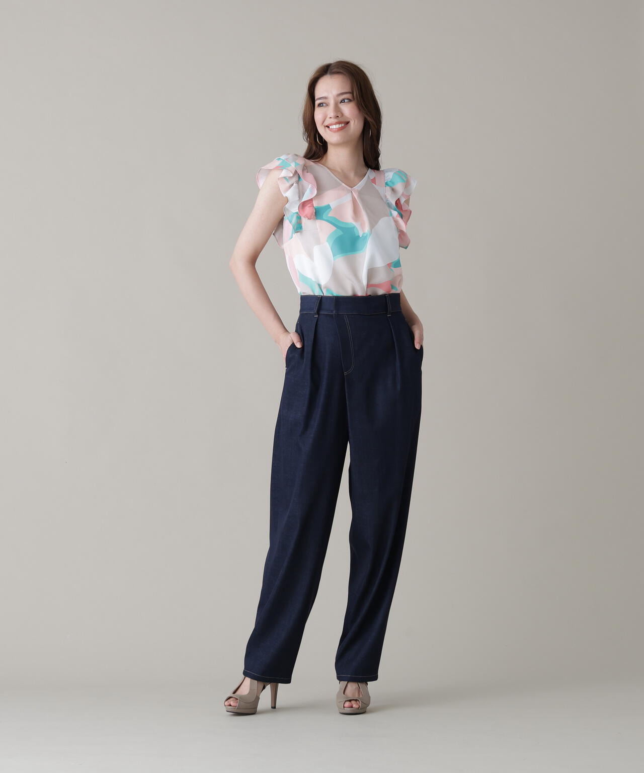 172cm B:86 W:62 H:91 着用サイズ:38