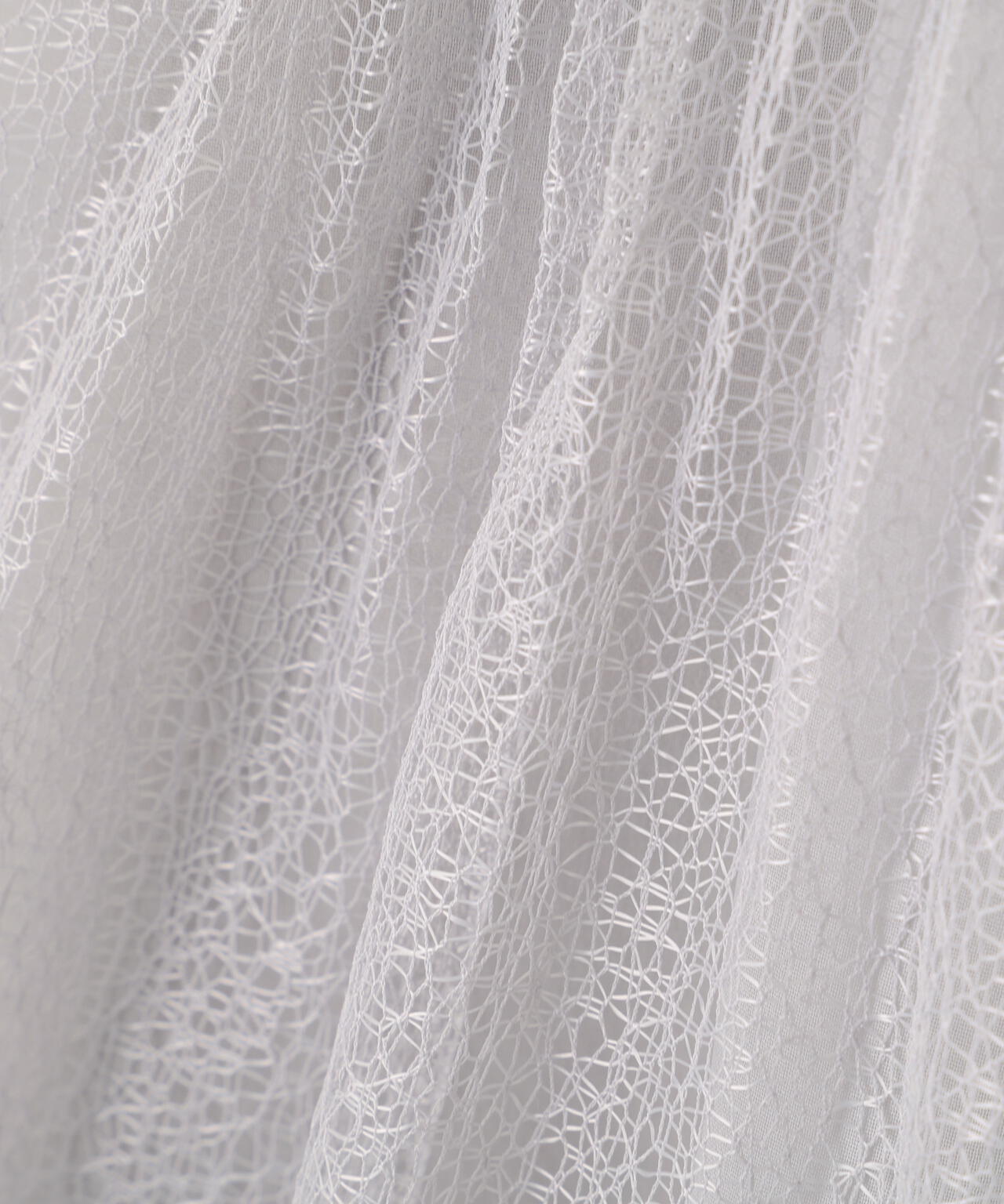 レースプリーツブラウス